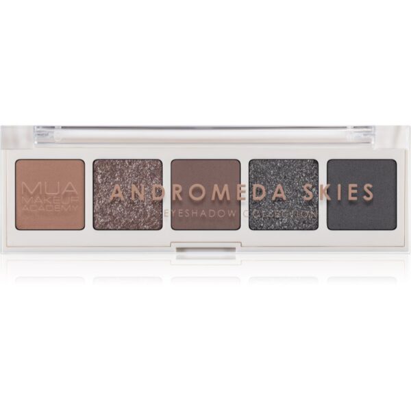 MUA Makeup Academy Professional 5 Shade Palette paletă cu farduri de ochi culoare Andromeda Skies 3