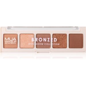MUA Makeup Academy Professional 5 Shade Palette paletă cu farduri de ochi culoare Bronzed 3
