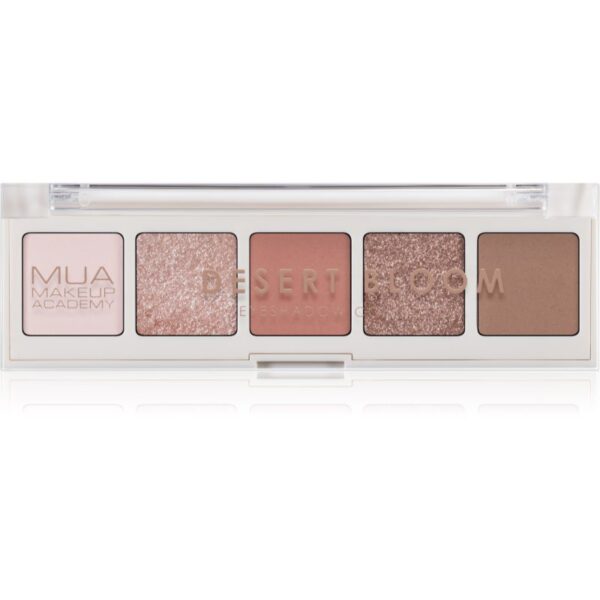 MUA Makeup Academy Professional 5 Shade Palette paletă cu farduri de ochi culoare Desert Bloom 3