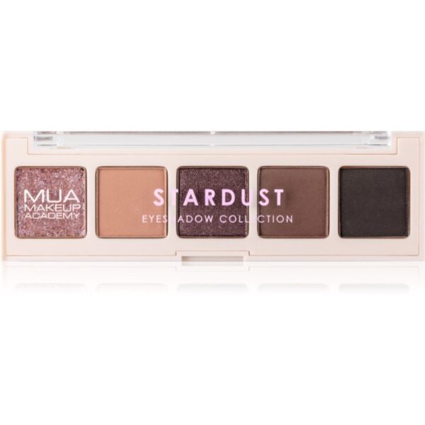 MUA Makeup Academy Professional 5 Shade Palette paletă cu farduri de ochi culoare Stardust 3