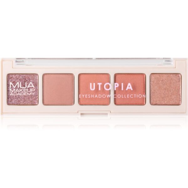 MUA Makeup Academy Professional 5 Shade Palette paletă cu farduri de ochi culoare Utopia 3
