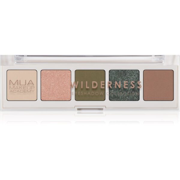 MUA Makeup Academy Professional 5 Shade Palette paletă cu farduri de ochi culoare Wilderness 3