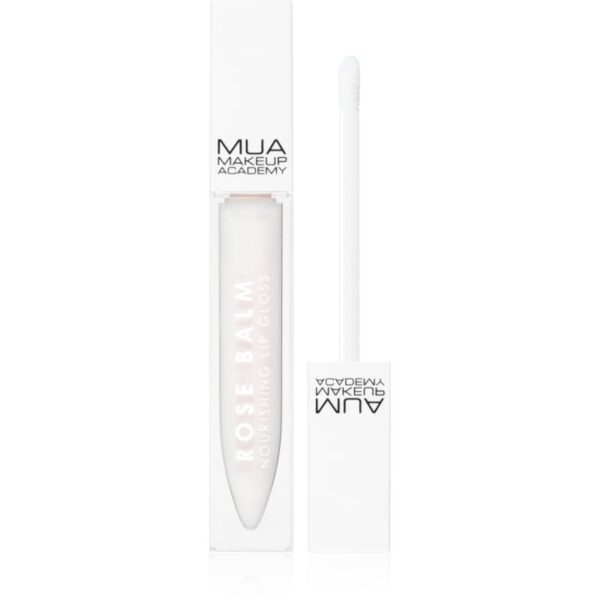MUA Makeup Academy Rose Balm luciu de buze de ingrijire cu vitamina E 6.5 ml-Țena
