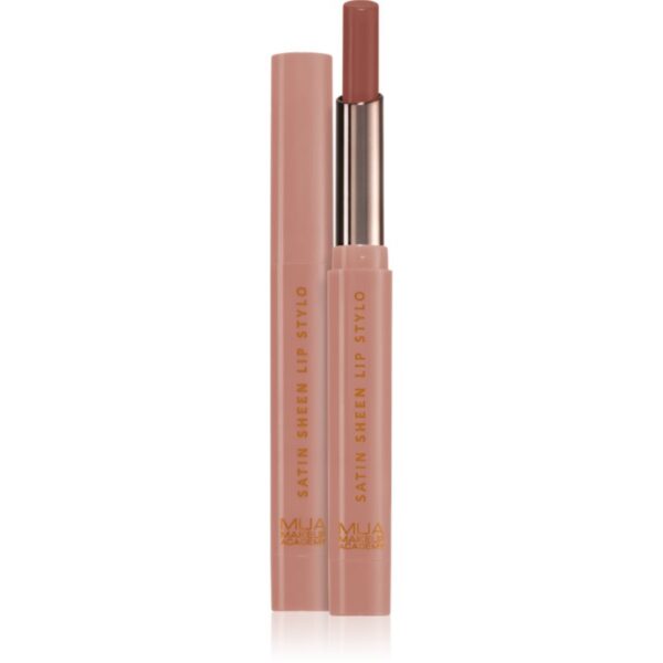 MUA Makeup Academy Satin Sheen ruj satinat culoare Heroic 1