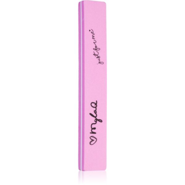 MYLAQ Buffer Block Pila pentru modelarea unghiilor culoare Rose 100/180 1 buc-ro