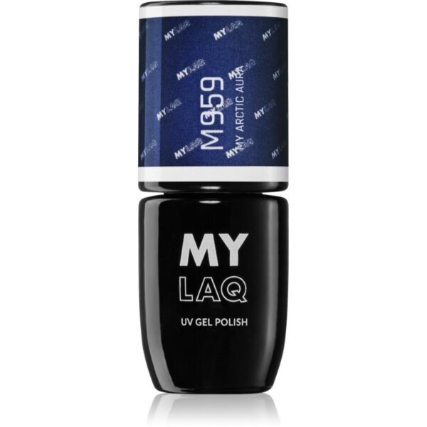 MYLAQ My Aura lac de unghii sub forma de gel culoare My Arctic Aura 5 ml-Țena