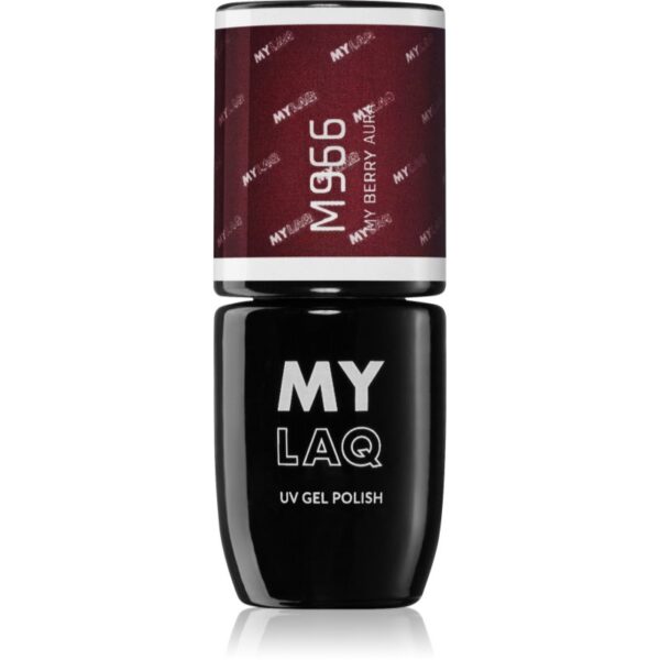 MYLAQ My Aura lac de unghii sub forma de gel culoare My Berry Aura 5 ml-ro
