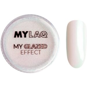 MYLAQ My Glazed Effect pudra cu particule stralucitoare pentru unghii 1 g-ro