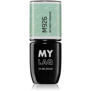 MYLAQ UV Gel Polish My Promise lac de unghii sub forma de gel culoare My Minty Promise 5 ml-Țena