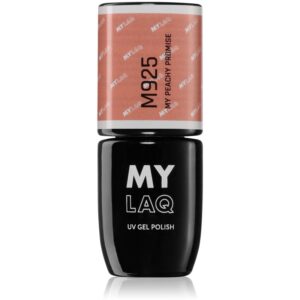 MYLAQ UV Gel Polish My Promise lac de unghii sub forma de gel culoare My Peachy Promise 5 ml-Țena