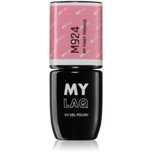 MYLAQ UV Gel Polish My Promise lac de unghii sub forma de gel culoare My Pinky Promise 5 ml-ro