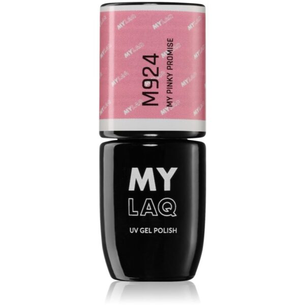 MYLAQ UV Gel Polish My Promise lac de unghii sub forma de gel culoare My Pinky Promise 5 ml-ro