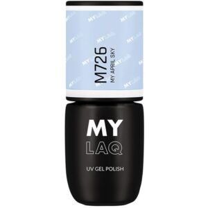 MYLAQ UV Gel Polish lac de unghii sub forma de gel culoare My April Sky 5 ml-ro
