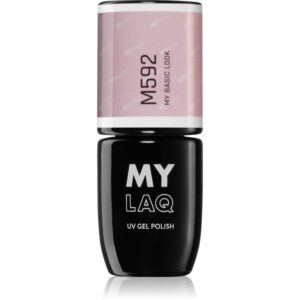 MYLAQ UV Gel Polish lac de unghii sub forma de gel culoare My Basic Look 5 ml-ro