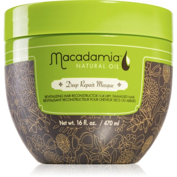 Macadamia Natural Oil Deep Repair masca profund reparatorie pentru păr uscat și deteriorat 470 ml-ro