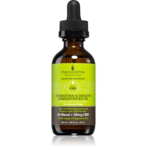 Macadamia Natural Oil Strengthen & Smooth Ulei regenerator și detoxifiant pentru scalp si radacinile parului 53 ml-Țena