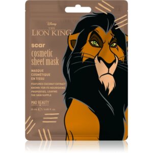Mad Beauty Lion King Scar mască textilă hidratantă 25 ml-ro