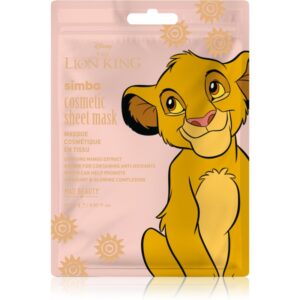 Mad Beauty Lion King Simba mască textilă revitalizantă 25 ml-Țena