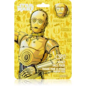 Mad Beauty Star Wars C3PO mască textilă hidratantă cu miere 25 ml-Țena