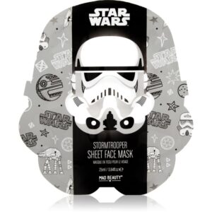 Mad Beauty Star Wars Storm Trooper mască textilă hidratantă cu extracte de ceai verde 25 ml-ro