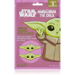 Mad Beauty Star Wars The Mandalorian The Child masca de hidratare si luminozitate zona ochilor 3x2 buc-Țena