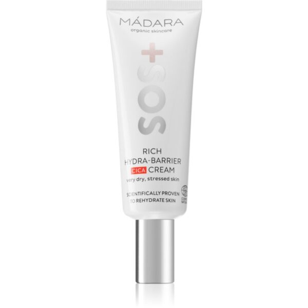 Mádara SOS+ Rich Hydra-Barrier CICA crema de fata hidratanta 40 ml-ro