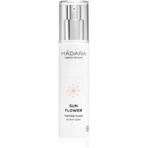 Mádara Sunflower fluid de tonifiere pentru toate tipurile de ten Zlatá béžová 50 ml-ro