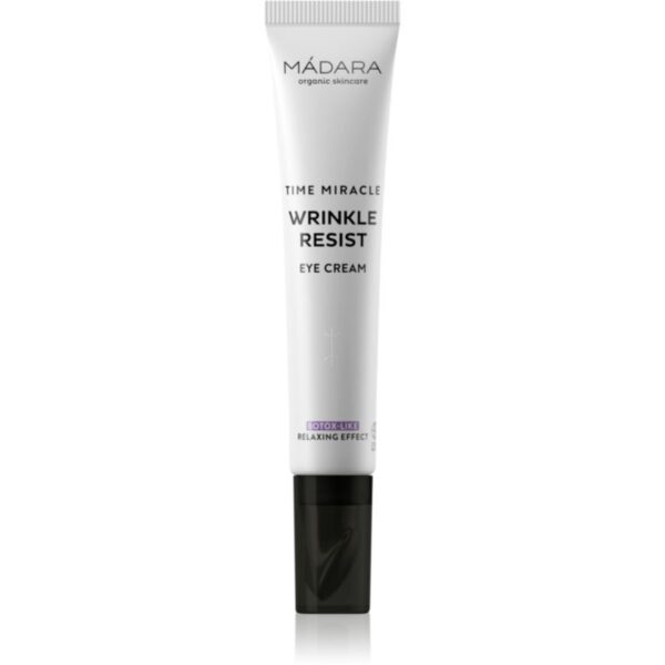 Mádara Time Miracle Wrinkle Resist crema anti rid pentru ochi cu aplicator 20 ml-ro
