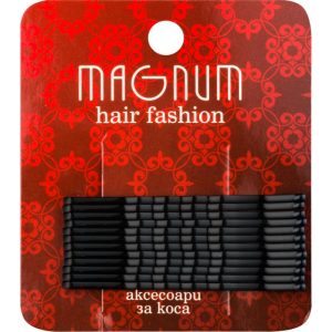 Magnum Hair Fashion agrafe de păr neagră 12 buc-ro