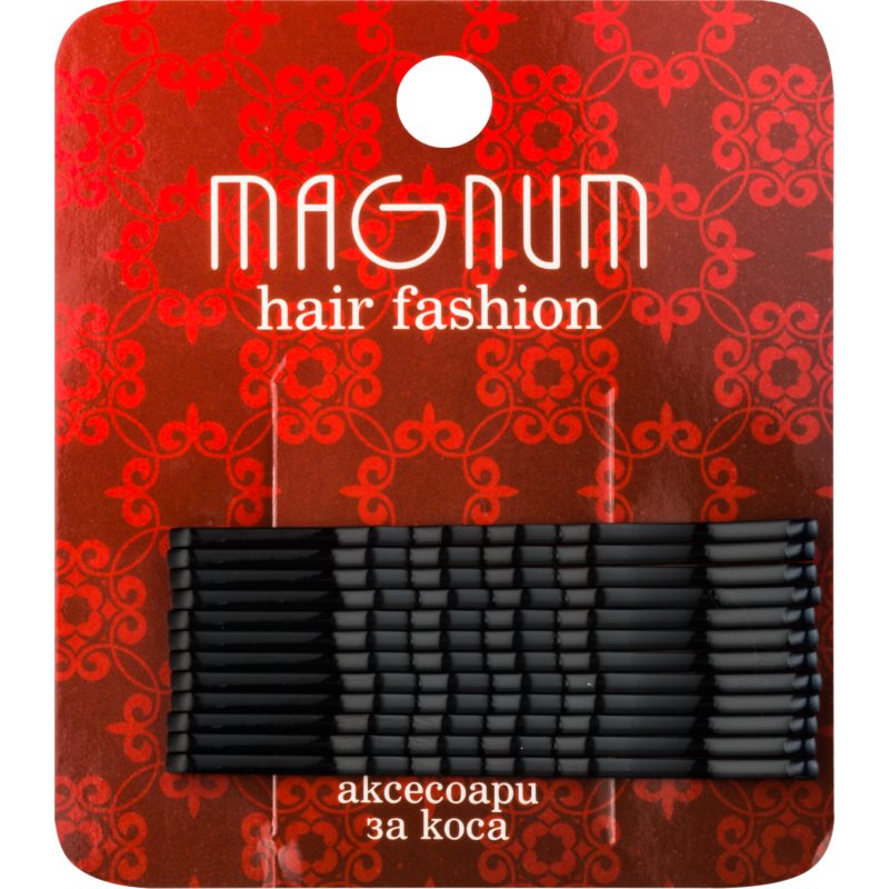 Magnum Hair Fashion agrafe de păr neagră 12 buc-ro