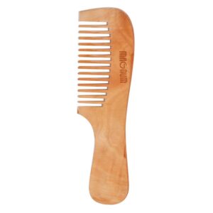 Magnum Natural pieptene din lemn de par cu maner de DS-004 18