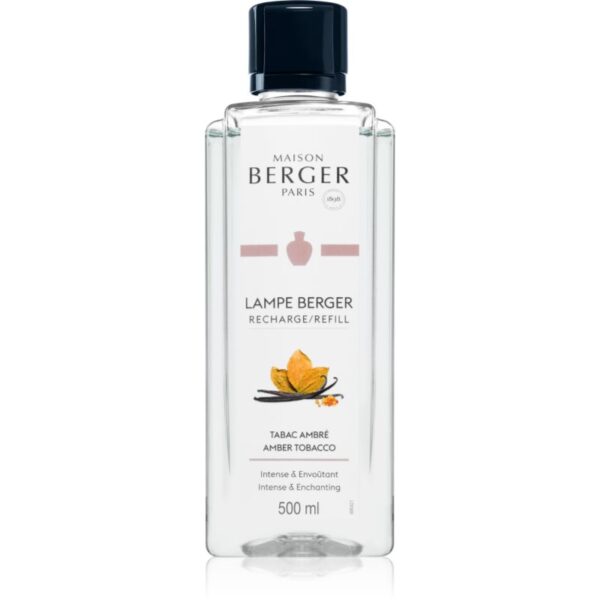 Maison Berger Paris Amber Tobacco rezervă lichidă pentru lampa catalitică 500 ml-Țena