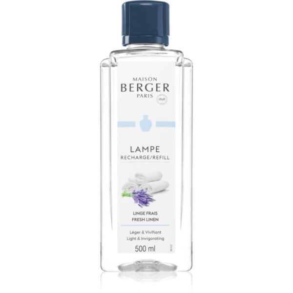 Maison Berger Paris Fresh Linen rezervă lichidă pentru lampa catalitică 500 ml-Țena