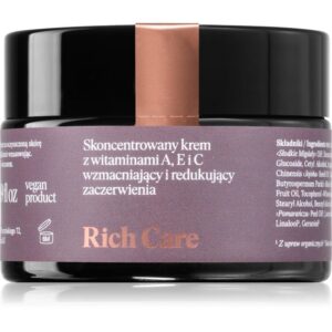 Make Me BIO Rich Care Crema de intarire pentru tenul uscat cu tendinte spre roseata 50 ml-Țena