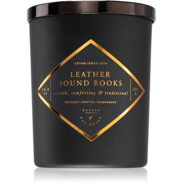 Makers of Wax Goods Leather Bound Books lumânare parfumată 421 g-Țena
