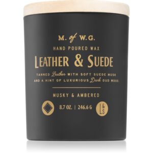 Makers of Wax Goods Leather & Suede lumânare parfumată 246