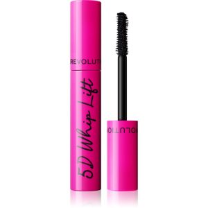 Makeup Revolution 5D Lash Whip Lift mascara pentru gene lungi și dese culoare Black 12 ml-ro