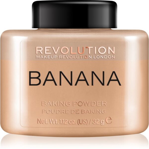 Makeup Revolution Baking Powder pudra culoare Banana 32 g-ro