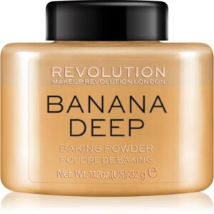 Makeup Revolution Baking Powder pudra culoare Banana Deep 32 g-ro