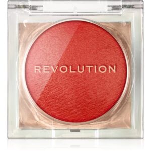 Makeup Revolution Beam Bright Blush blush cu efect iluminator culoare Orange Crush 2.8 g-Țena