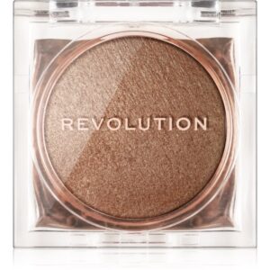 Makeup Revolution Beam Bright Pudra compacta ce ofera luminozitate culoare Bronze Baddie 2