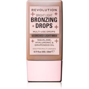 Makeup Revolution Bright Light Bronzing Drops crema bronzanta culoare Bronze Scorched 23 ml-ro