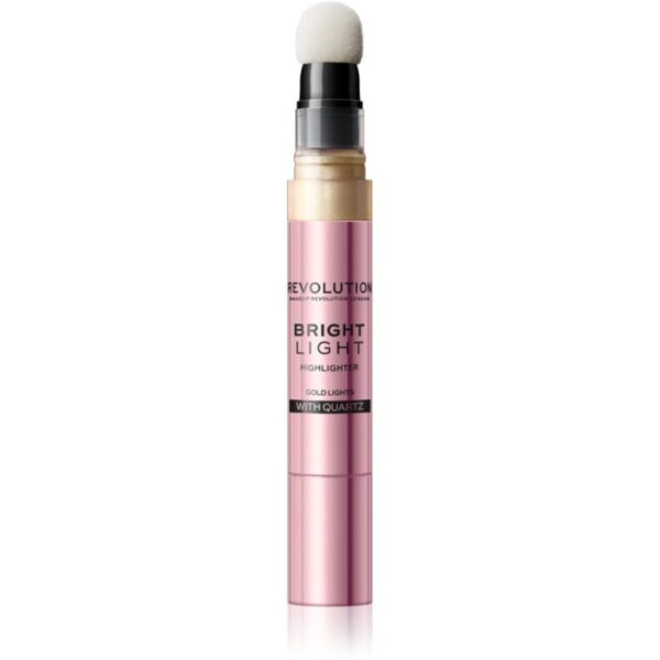 Makeup Revolution Bright Light crema de strălucire culoare Gold Lights 3 ml-Țena