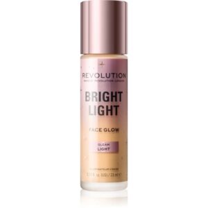 Makeup Revolution Bright Light tonic fluid iluminator culoare Gleam Light 23 ml-Țena