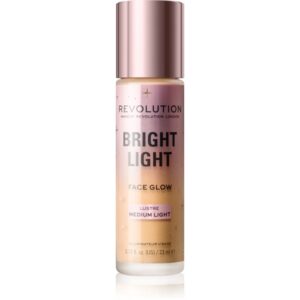 Makeup Revolution Bright Light tonic fluid iluminator culoare Lustre Medium Light 23 ml-ro
