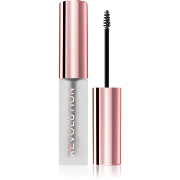 Makeup Revolution Brow Fixer gel pentru sprancene culoare Clear 6 ml-Țena