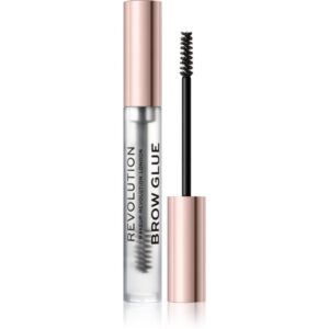 Makeup Revolution Brow Glue Gel de fixare transparent pentru sprâncene 3 ml-ro