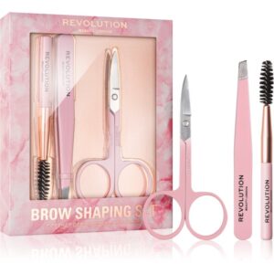 Makeup Revolution Brow Shaping kit pentru sprâncene-Țena