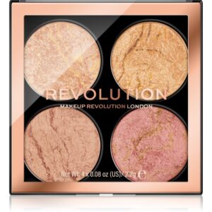 Makeup Revolution Cheek Kit paletă de farduri pentru obraji culoare Fresh Perspective 4 x 2.2 g-ro