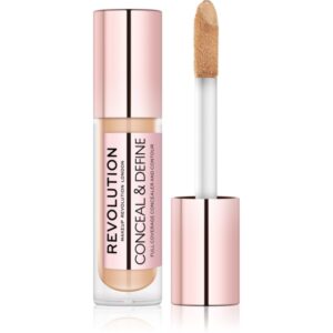 Makeup Revolution Conceal & Define corector lichid culoare C 8